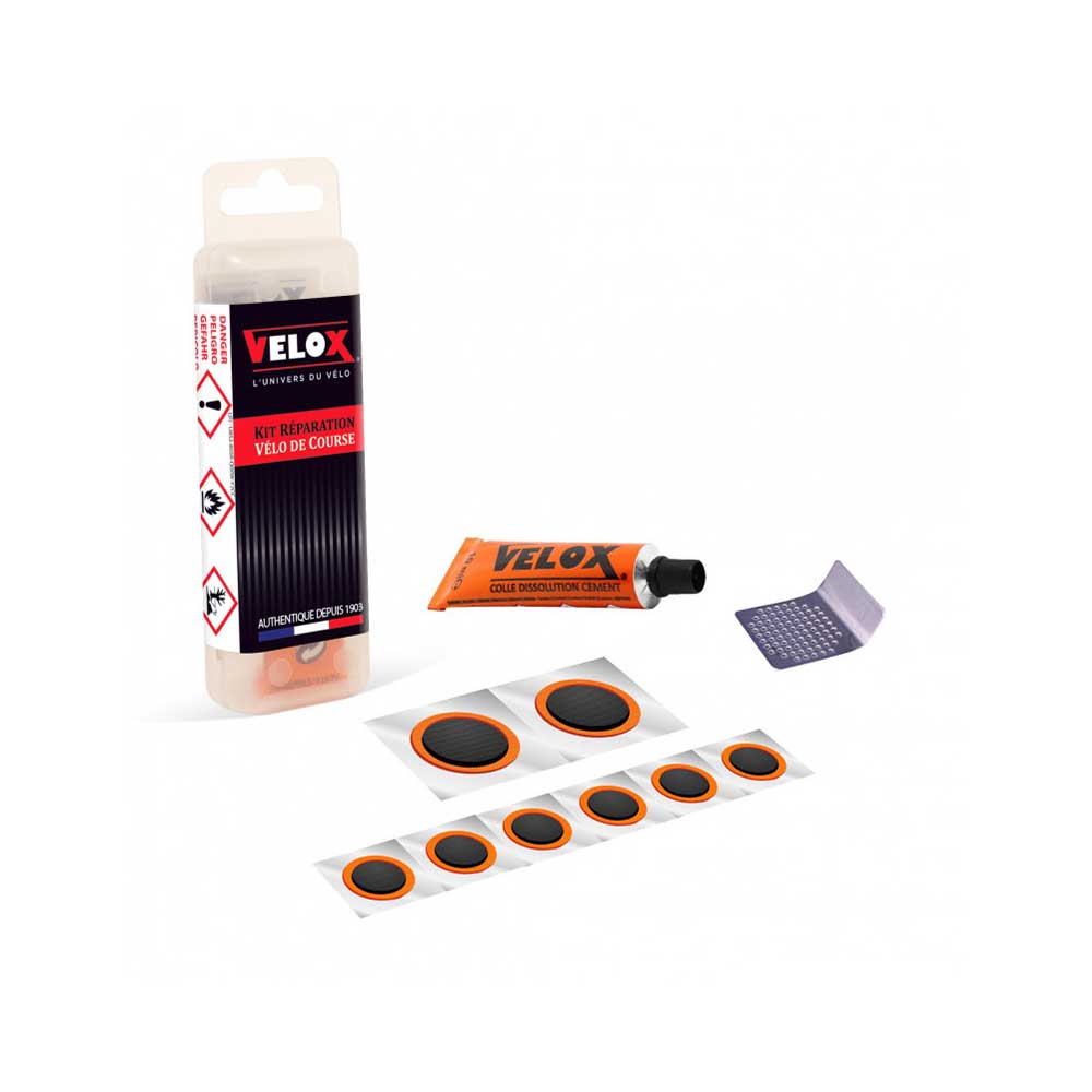 Kit de réparation chambre à air route VELOX