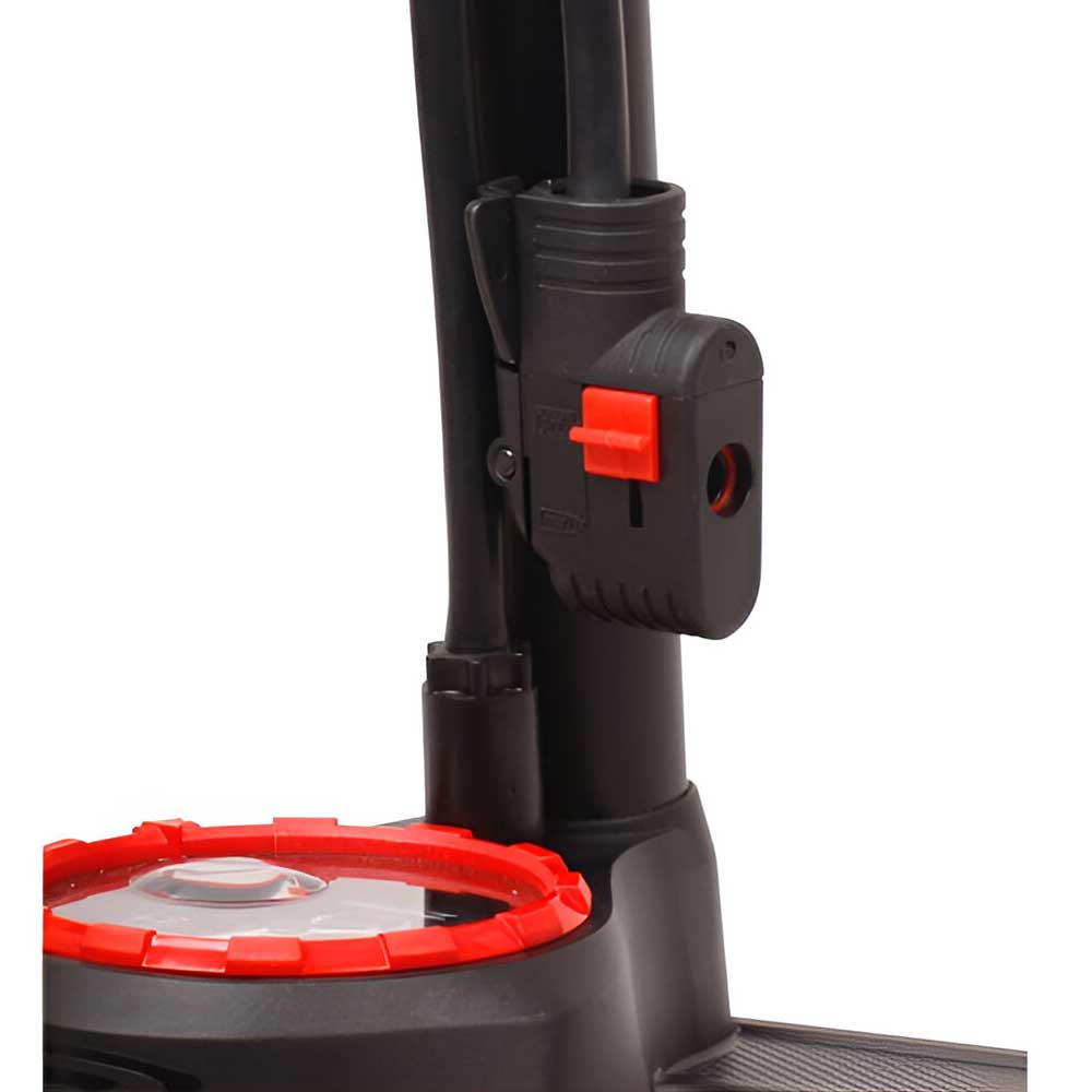 Pompe à pied vélo universelle ZÉFAL Profil Max FP60 Z-Switch 12 bars