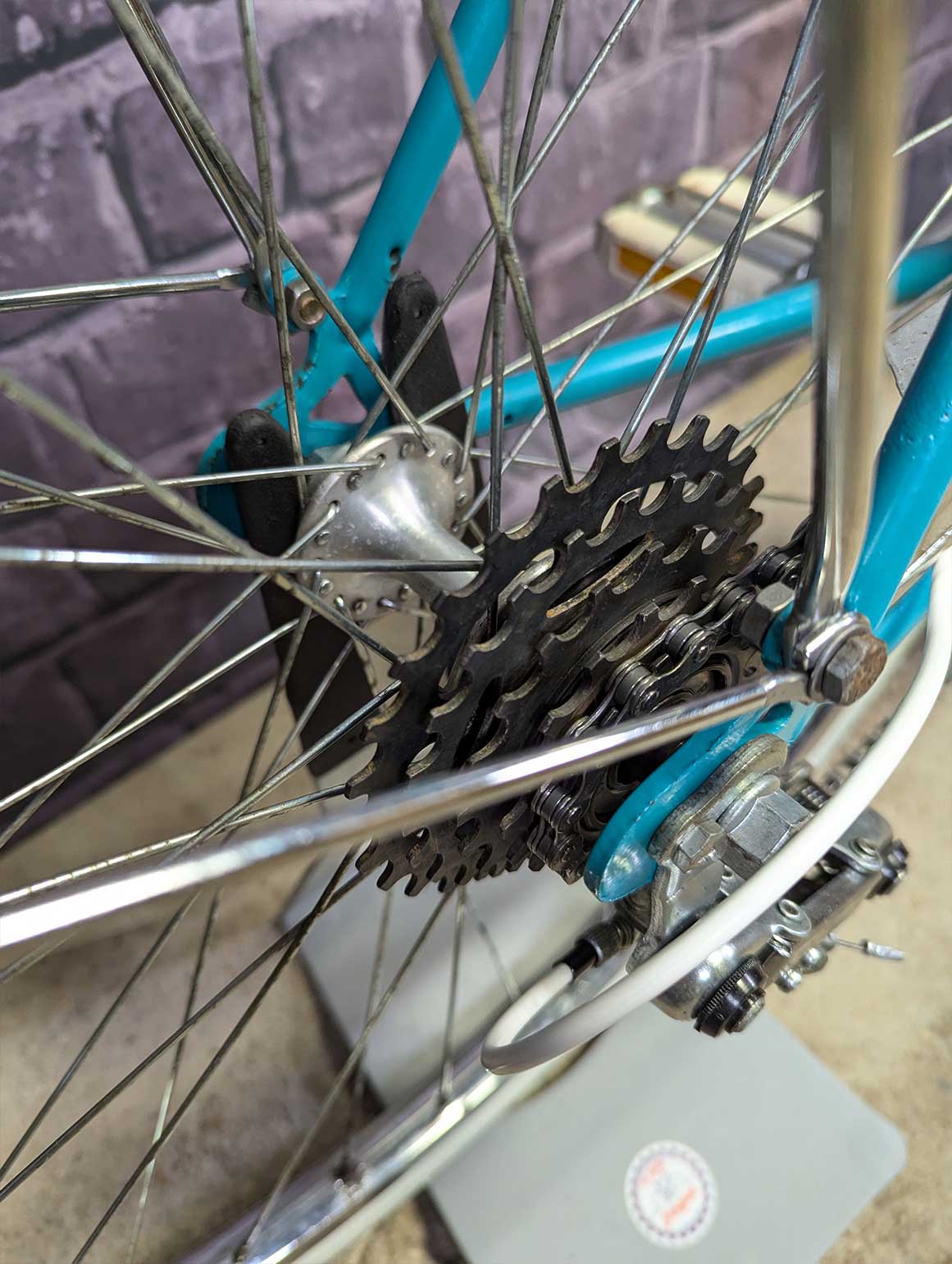 Velo randonnee femme Racer Auray