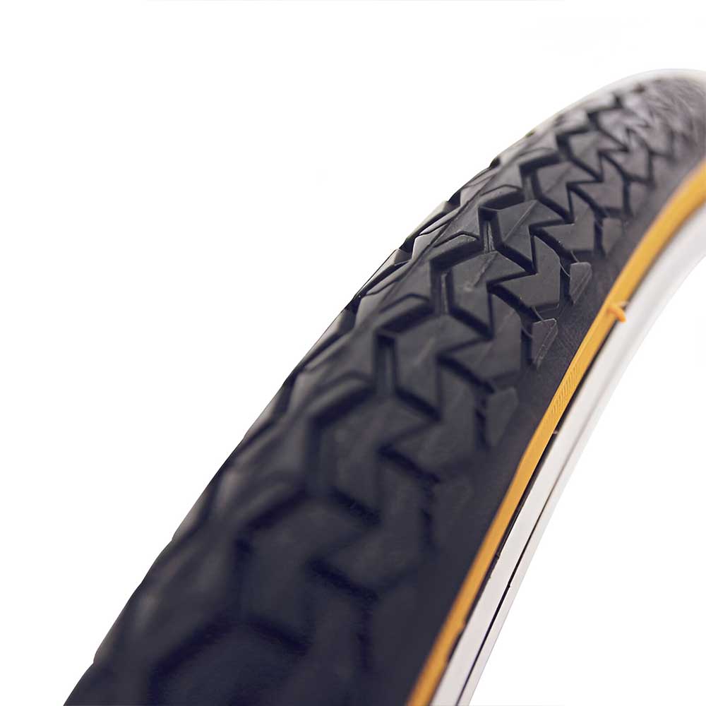 Pneu City / Trekking 700 x 35c MICHELIN World Tour Noir/Beige Tringle rigide